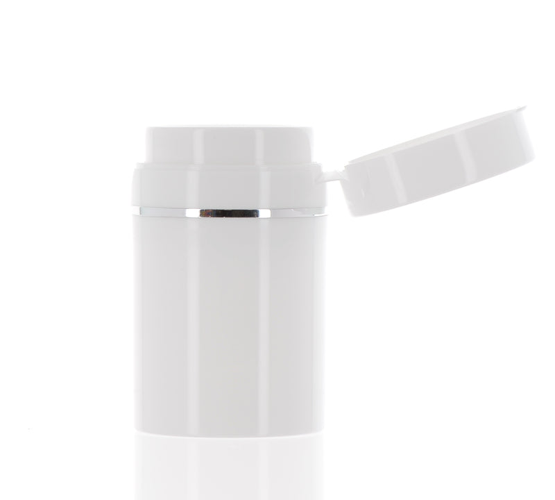 Beauty Loop Cylinder Airless Pump Bottle for Beauty Elixirs