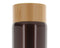 PE/Bamboo, Brown Tube with Screw Cap