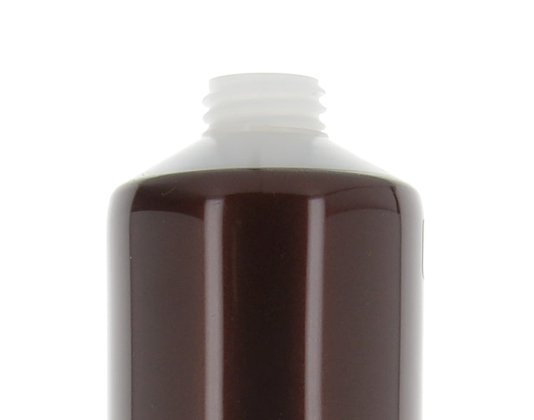 PE/Bamboo, Brown Tube with Screw Cap