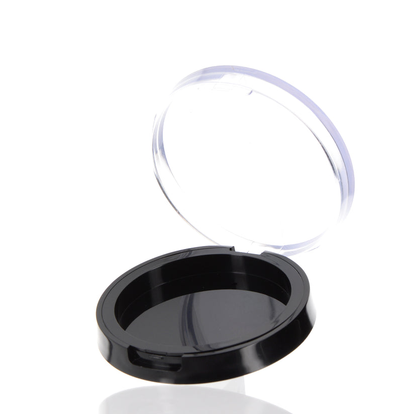 Lock Up Compact Powder PP, Powder Compact with Clear Cap – APG Packaging