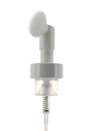 PP, Foamer Pump with Oval Scrub Brush Applicator, Clip-Lock, Dosage 0.8cc