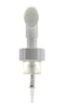 PP, Foamer Pump with Oval Scrub Brush Applicator, Clip-Lock, Dosage 0.8cc