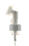 PP, Foamer Pump with Brush Applicator, Clip-Lock, 0.8cc