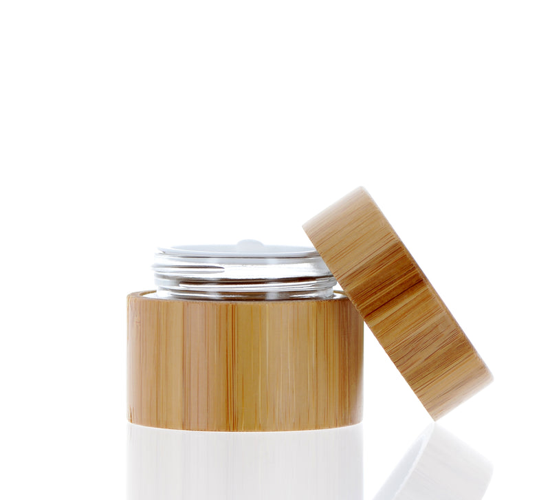 Bamboo/Glass/PP, Jar