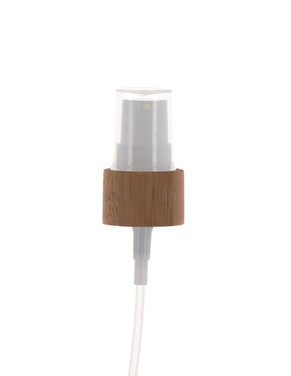 PP/PE/Bamboo, Treatment Pump with Overcap