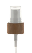 PP/Bamboo, Fine Mist Sprayer Pump with Over Cap