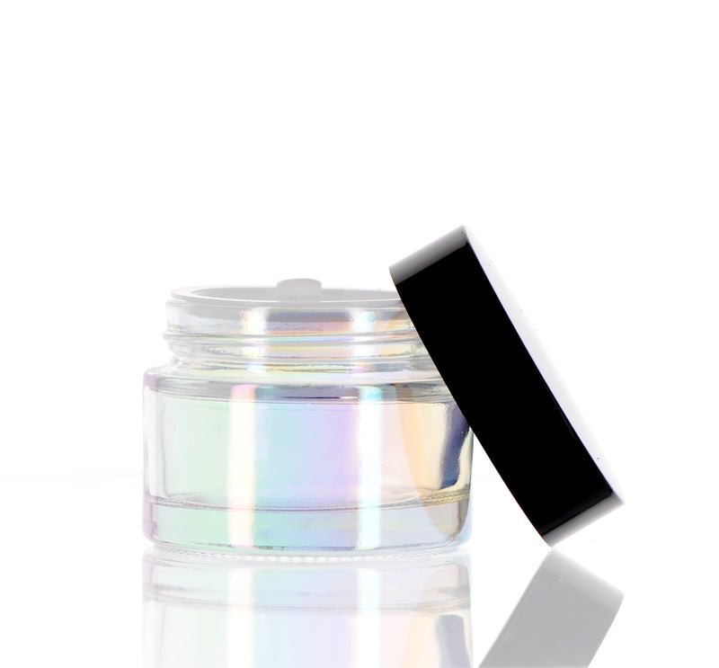 Glass, Holographic Jar, 45ml APG Packaging