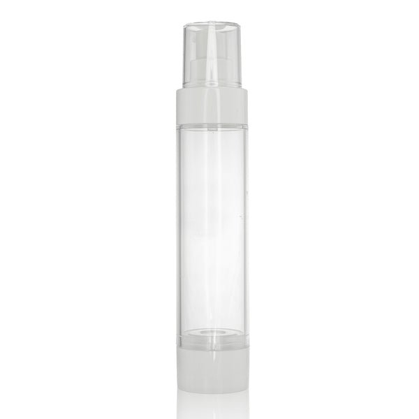 Round Airless Treatment Pump Bottle 100ML
