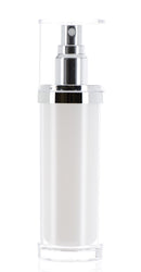 Aluminum/PP/ABS/PE, Fine Mist Sprayer Pump Bottle, 0.2cc