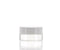 Glass Jar with White Cap, 3ml