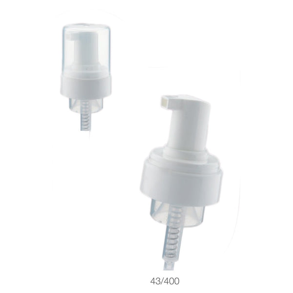 PP, Foamer Pump with Over Cap,  Dosage 0.85cc